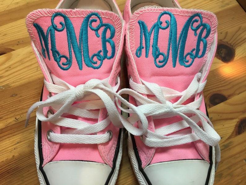 converse embroidered sneakers