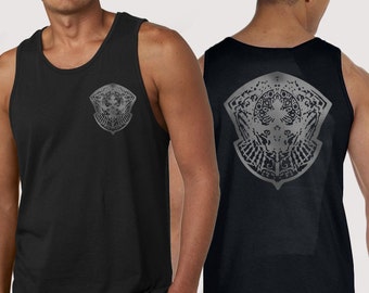 Crownsguard Tank Top or T-shirt (Front & Back printed)