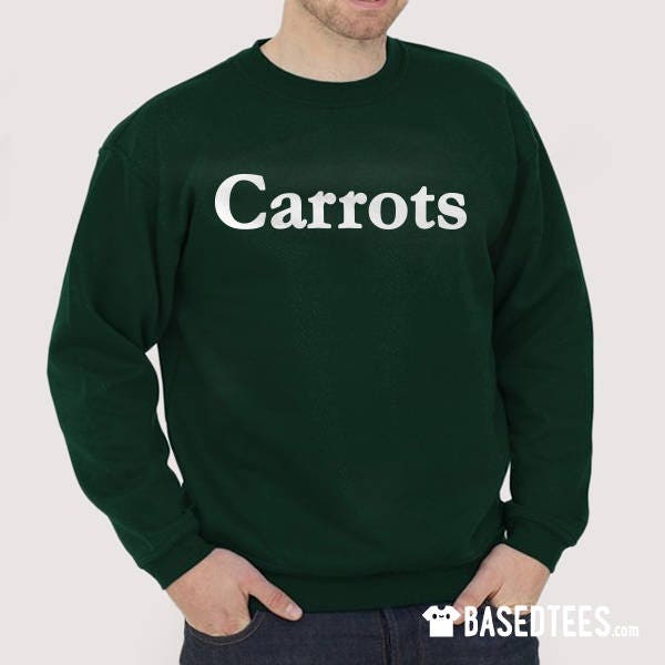 Karotten-Sweatshirt oder T-Shirt