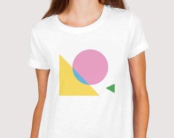 Geometrisches T-Shirt oder Tanktop