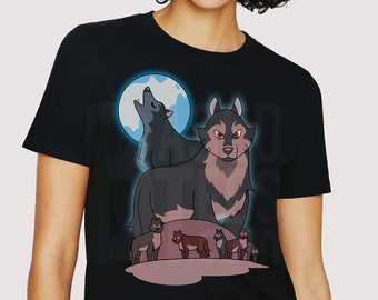 Wolves Hunter / (Black and Dark Navy color)