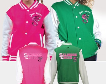 Zombies Varsity Jacket / Custom Your Name / Printed Front&Back
