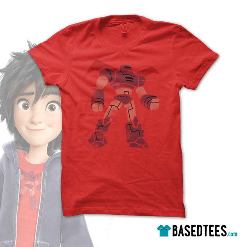 Hiro Robot T-shirt image 2