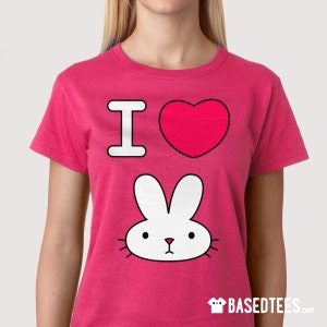 T-shirt J'adore le lapin