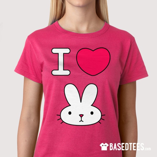 I love bunny - Princess Bubblegum - Jake the brick Adventure time tshirt tee