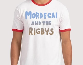 Mordecai and the Rigbys ringer t-shirt