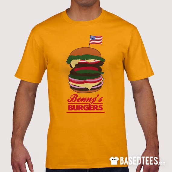 Burgers T shirt Etsy
