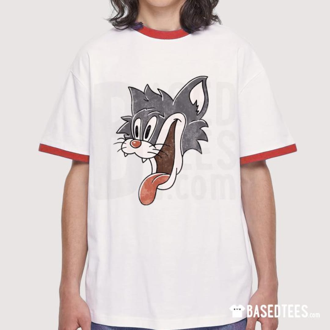 s*c様 Misha & Puff Higton Cat Ringer Tee Misha & Puff - 𐂂さま専用