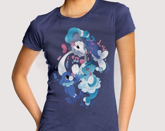 Water starters fanart T-shirt