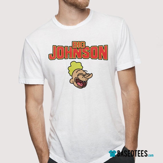 diskriminerende spørgeskema for eksempel Big Johnson T-shirt - Etsy