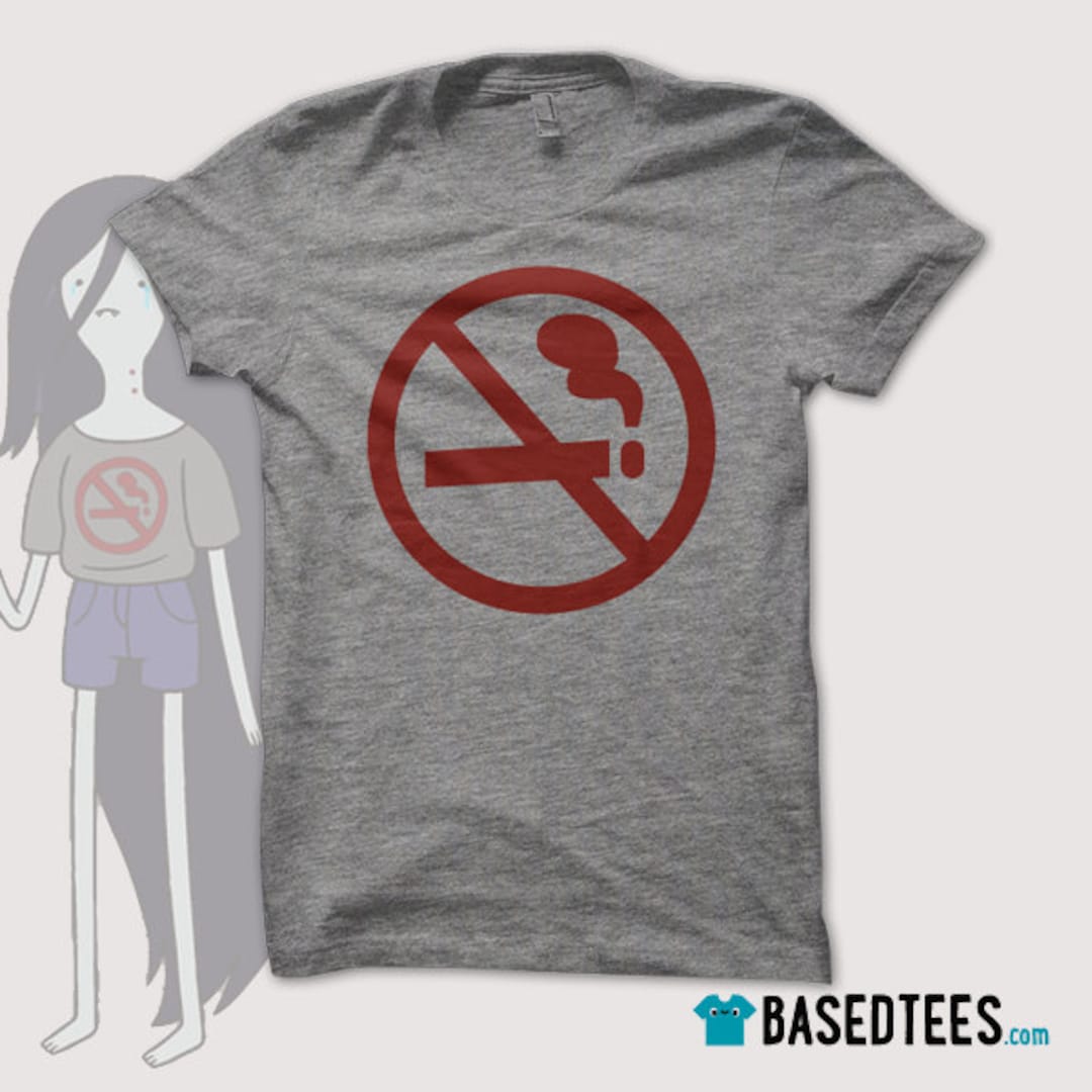 Marceline- No Smoking Shirt Marceline- No Smoking Shirt