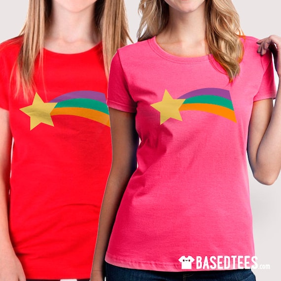 Rainbow Star T-shirt | Etsy Australia