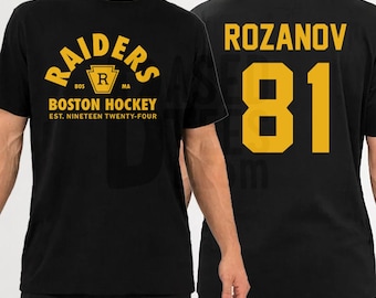 Hockey Rival Raiders / Optional Back printed "Rozanov 81"