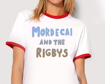 Mordecai and the Rigbys ringer t-shirt