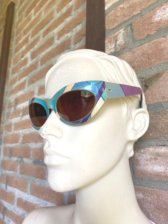 Emilio Pucci Vintage Shades, Vintage Colorful 70 display picture 2
