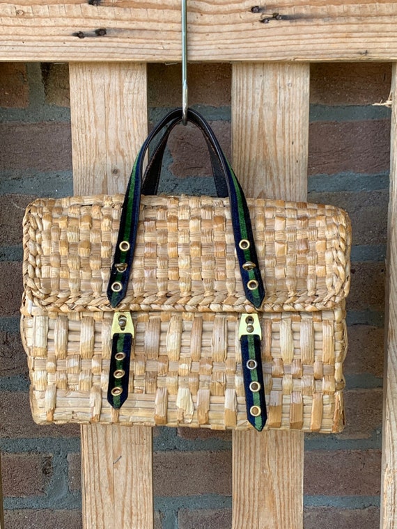 Roberta di Camerino vintage handbags, woven straw… - image 1