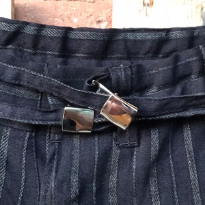 pantalon pour homme Yohji Yamamoto surdimensionné, gris, pantalon ample, pièce de piste