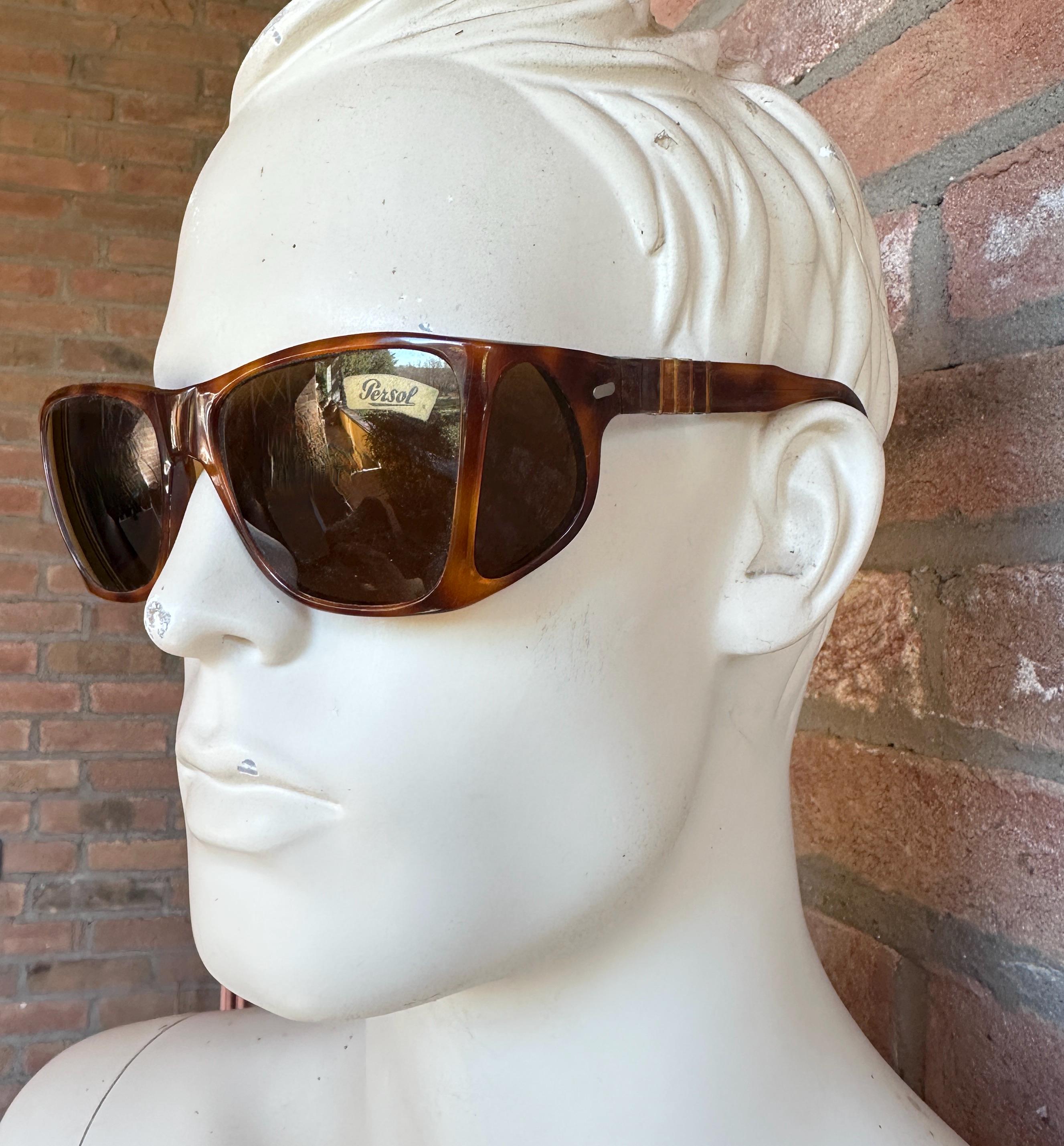Persol Ratti 009 Sunglasses, Made in Italy, NOS Vintage Persol