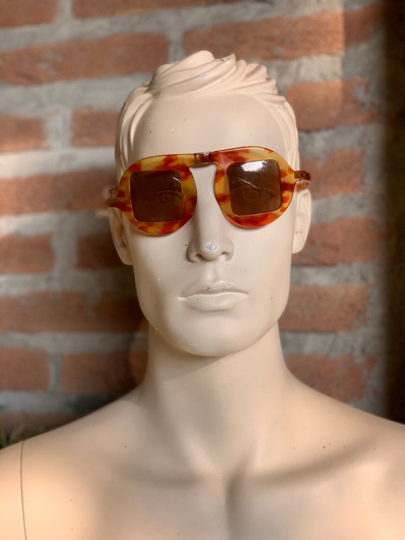 pierre cardin, folding sunglasses, collectible sh… - image 2