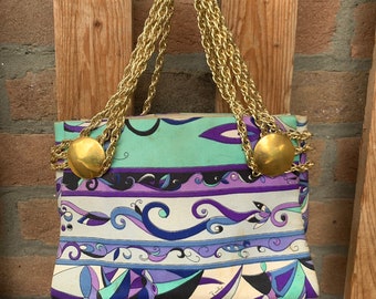 Pucci Purse, Emilio Pucci 60s - Etsy