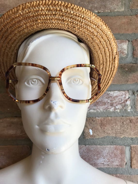 Oversize sunglasses, Ted Lapidus sunglasses, genui