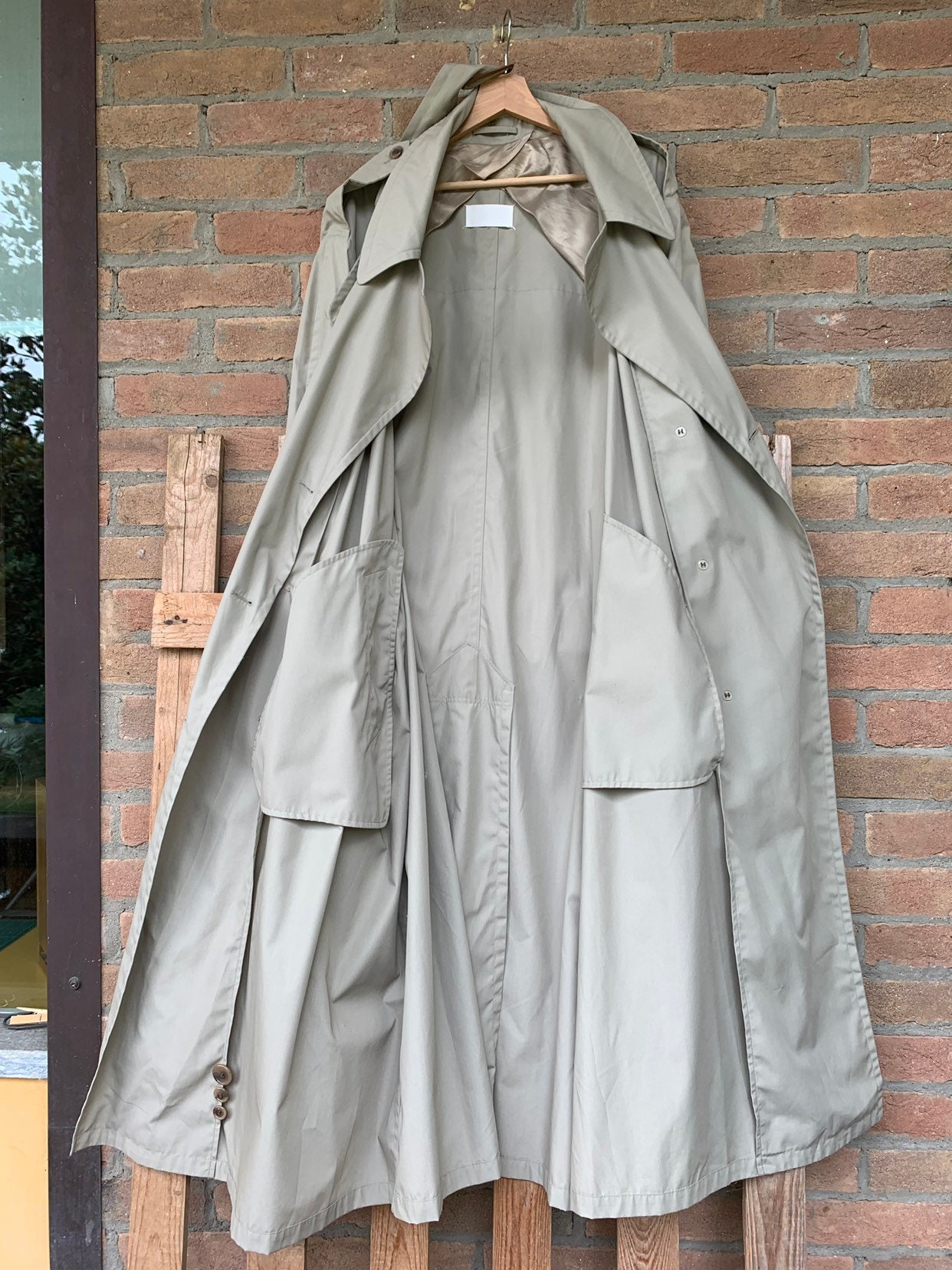 Maison Martin Margiela Oversize Trench Coat Spring 2000 Mint