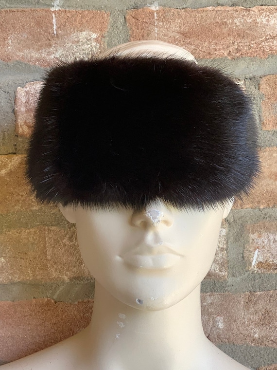 Prada mink head band, vintage