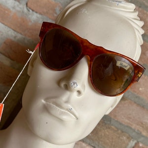 persol vintage mod Andrea, 1986, made in Italy, NOS, new old stock, rare persol sunglasses, men sunglasses vintage, Persol Ratti