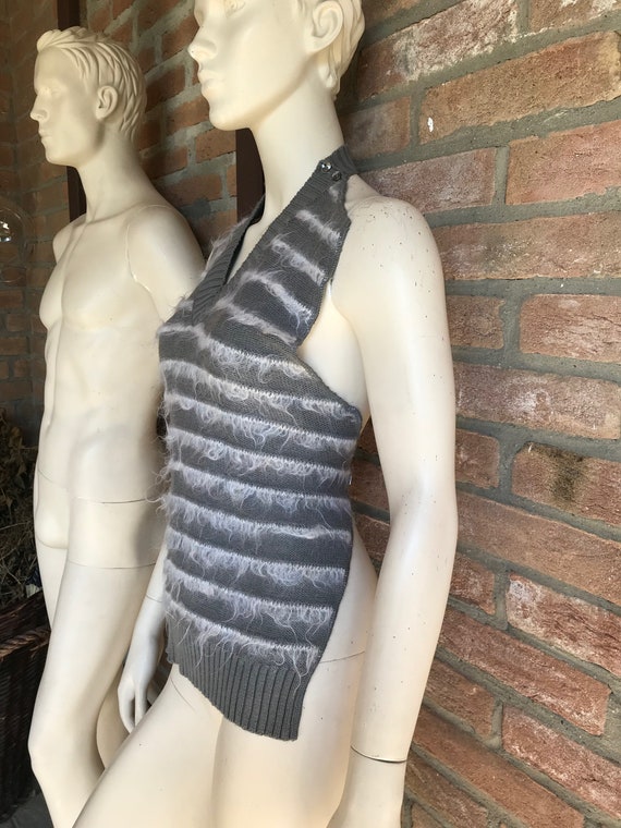 Maison Martin Margiela Wool Top, Blank Label, Runway Item
