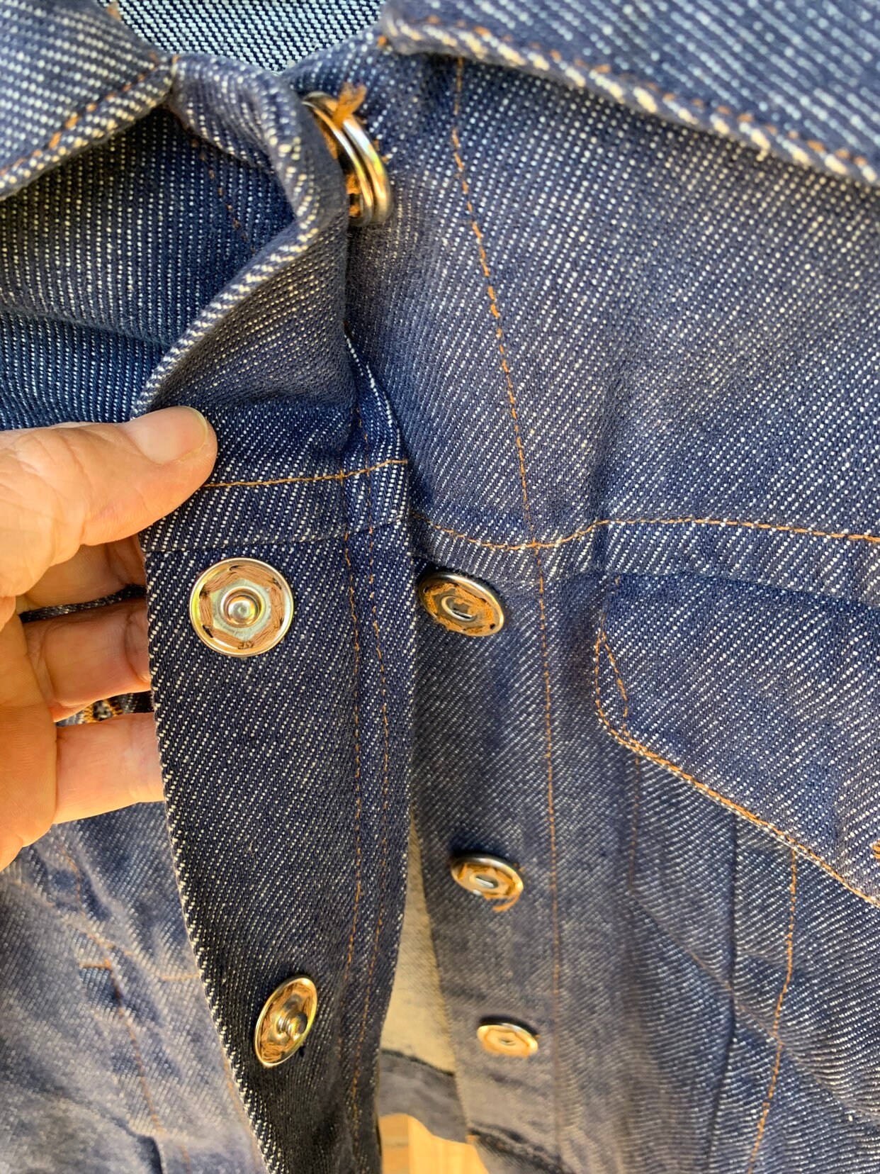 Maison Martin Margiela Pre-2000 Denim Jacket Early Line 6 Label