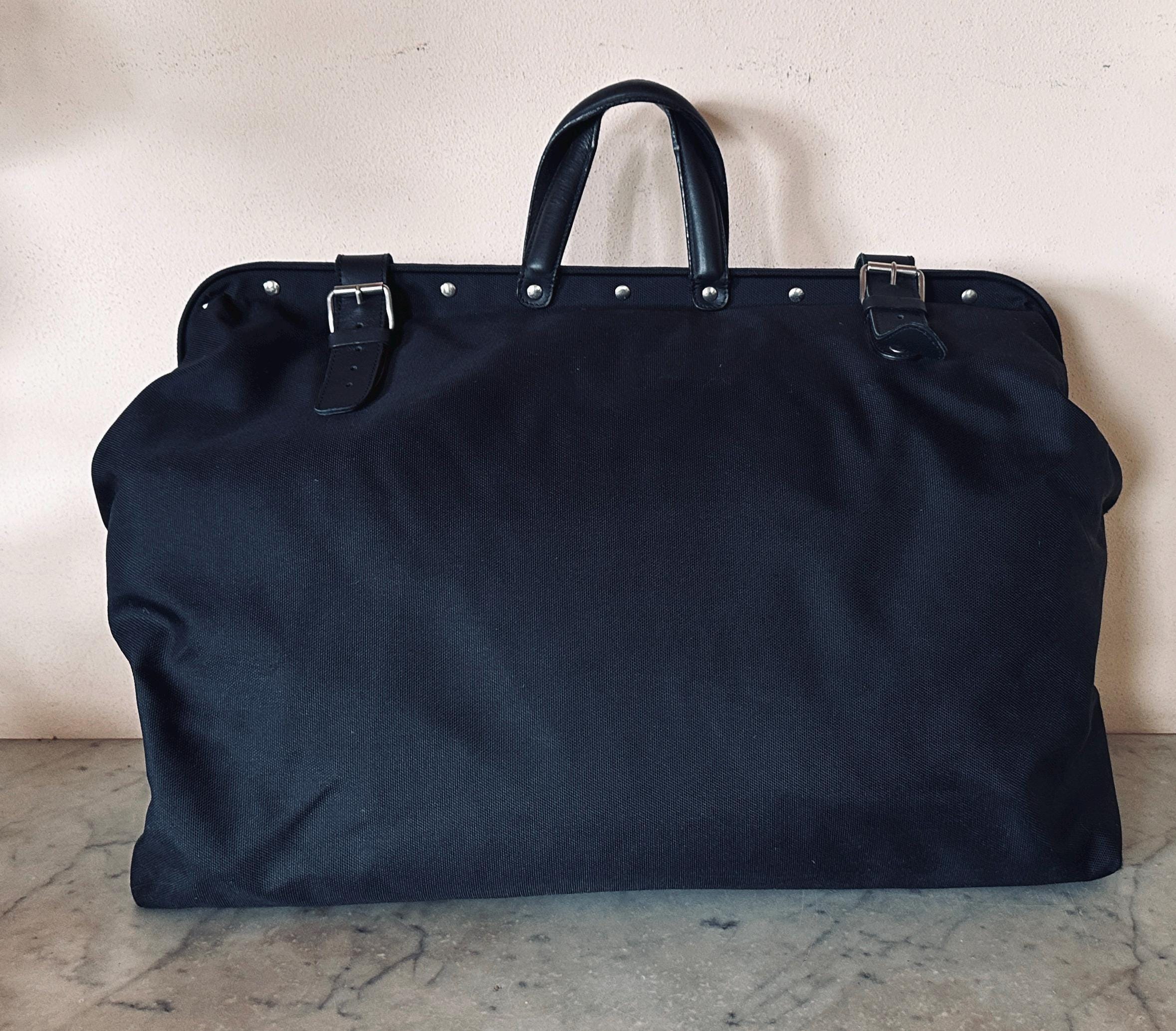 helmut lang バッグ Helmut Lang Overnight Bag Large, 90s Vintage NOS, Black Cordura