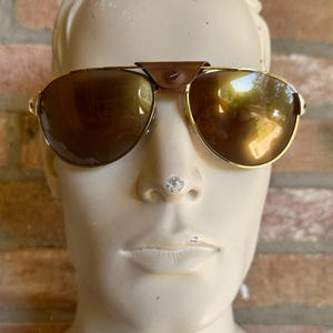 カルティエ サントス / デュモン ヴィンテージ サングラス、中古品、良好な状態、サイズ 135、男性用高級サングラス