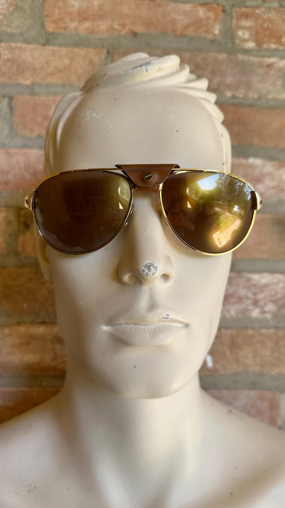 Cartier Santos Dumont Vintage Sunglasses Pre loved Excellent Condition Size 135 Men Luxury Sunglasses Etsy Denmark