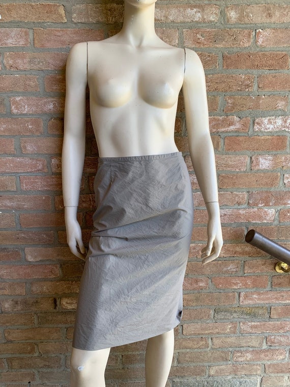 Miu Miu, tecnical fabric, vintage woman skirt - image 6