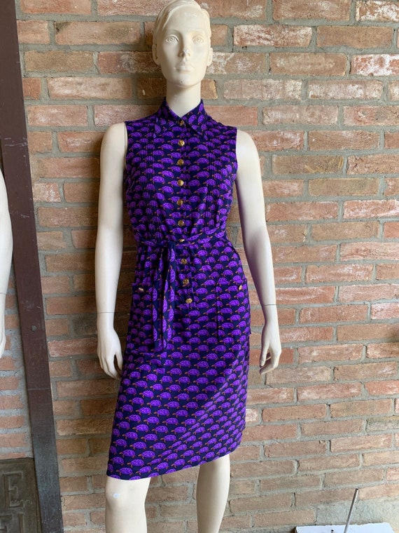 Ken Scott sleeveless dress, vintage chemisier, tor