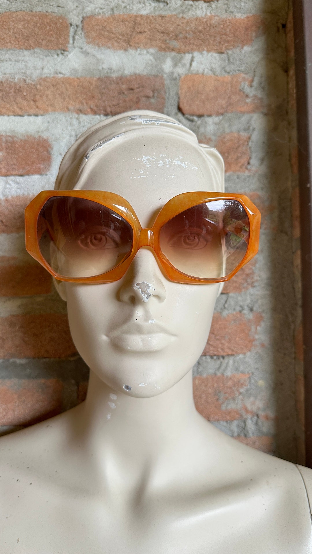 Dior Sunglasses ヴィンテージ ディオール サングラス オレンジ 2025年最新】Christian Dior カラー：オレンジ系 サングラスの