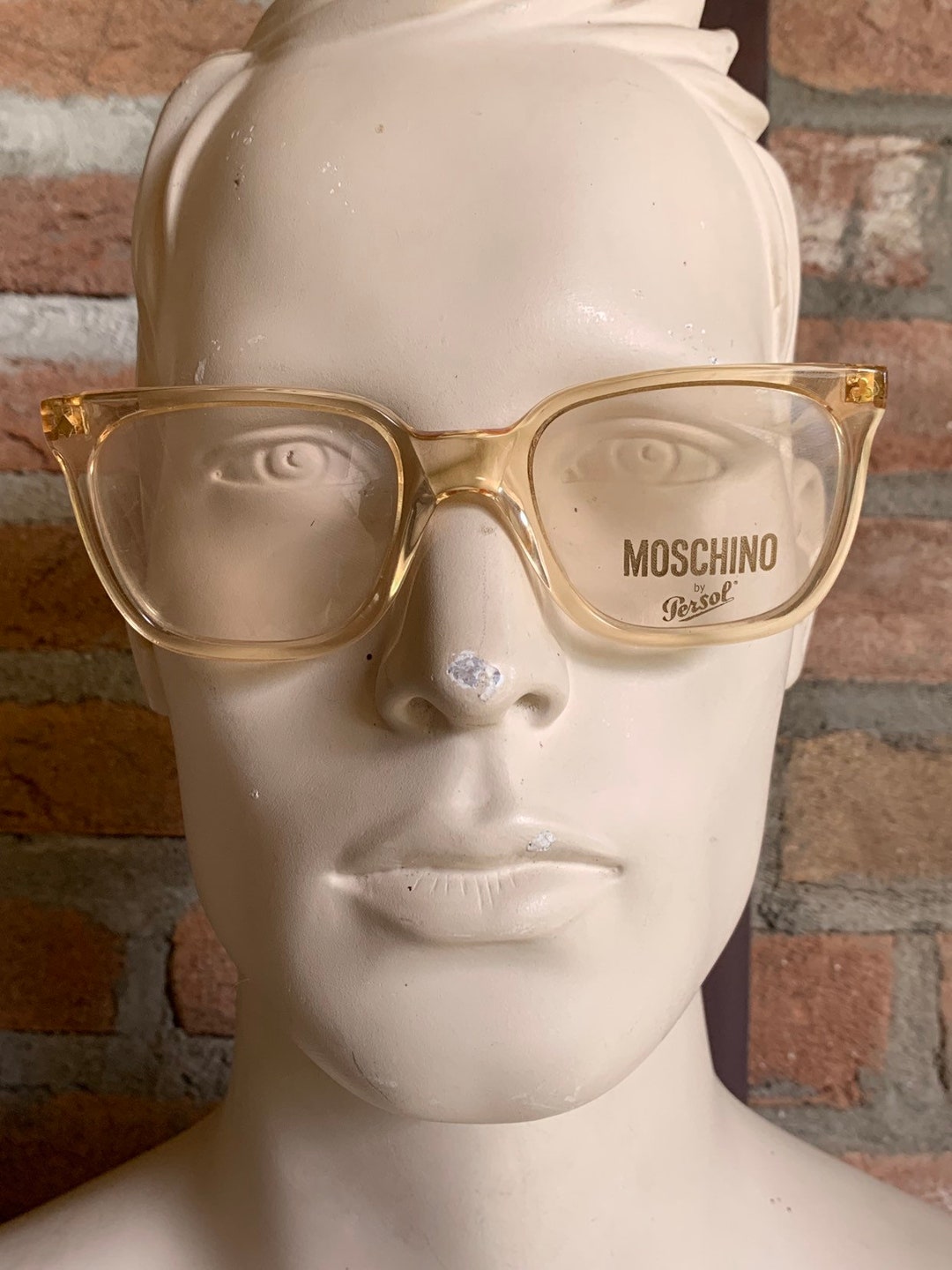 Persol by Moschino, 90s Eyeglass Frame, Men display picture 1