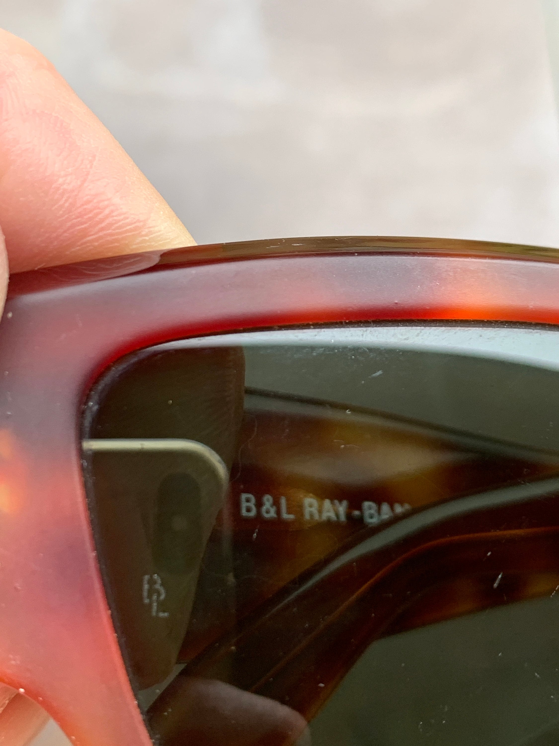 Ray-ban B&L Onyx Vintage Sunglasses, 1980s Tortoise Brown 