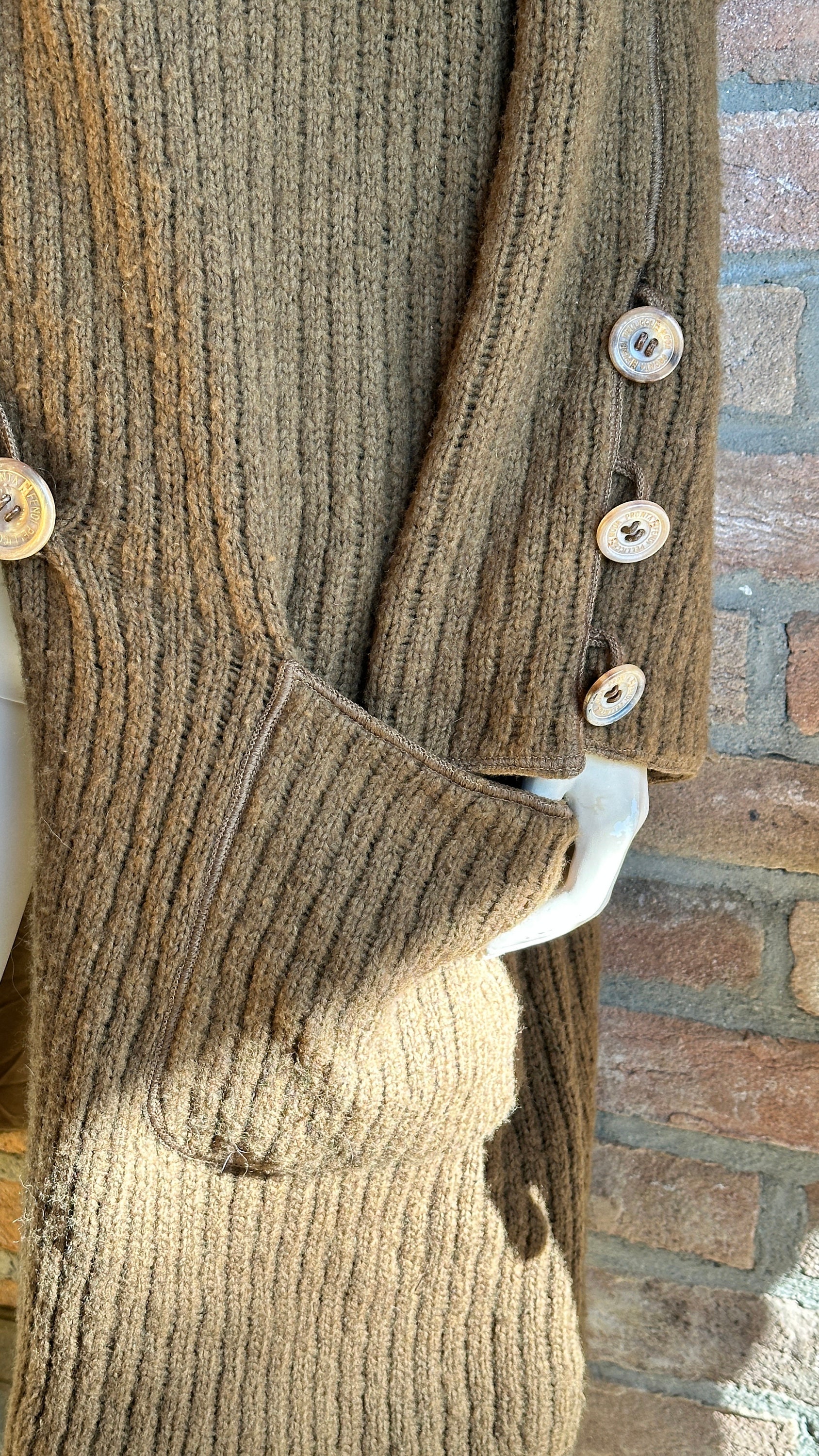 Vintage Woman Outdoor, Vintage Coat, Wool and Silk, Totally 
