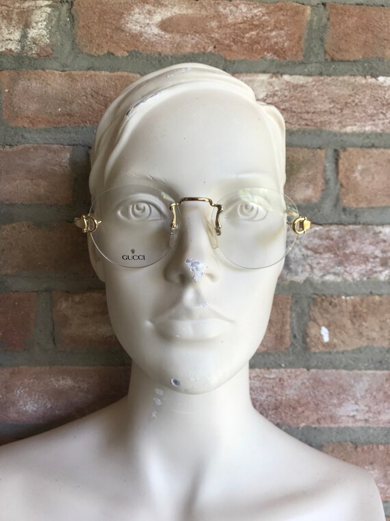 gucci frameless sunglasses