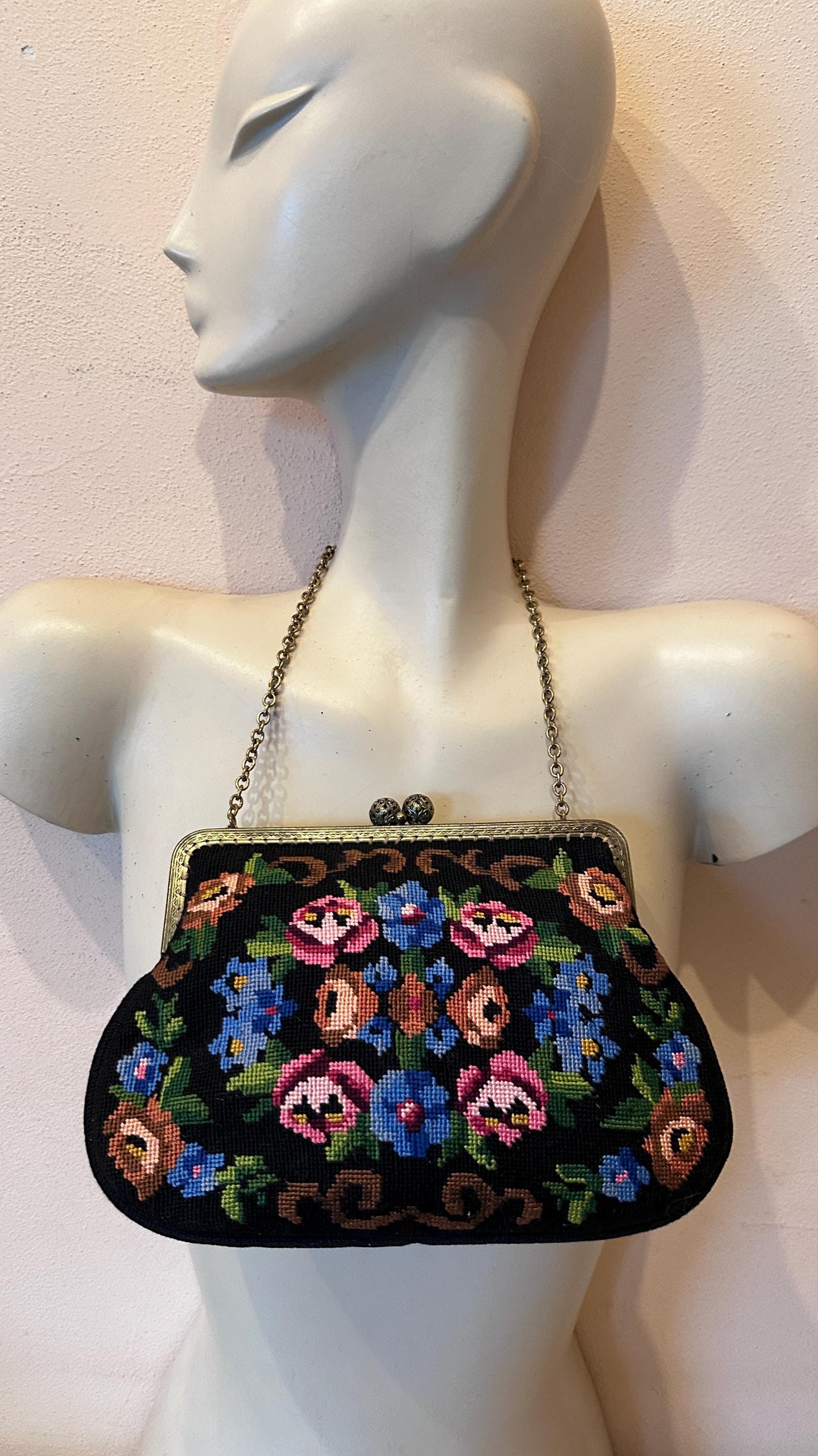 Collection De Clutchs Sacs De Fête Vintage - Espagne 20ème Siècle, Multicolore, Occasion