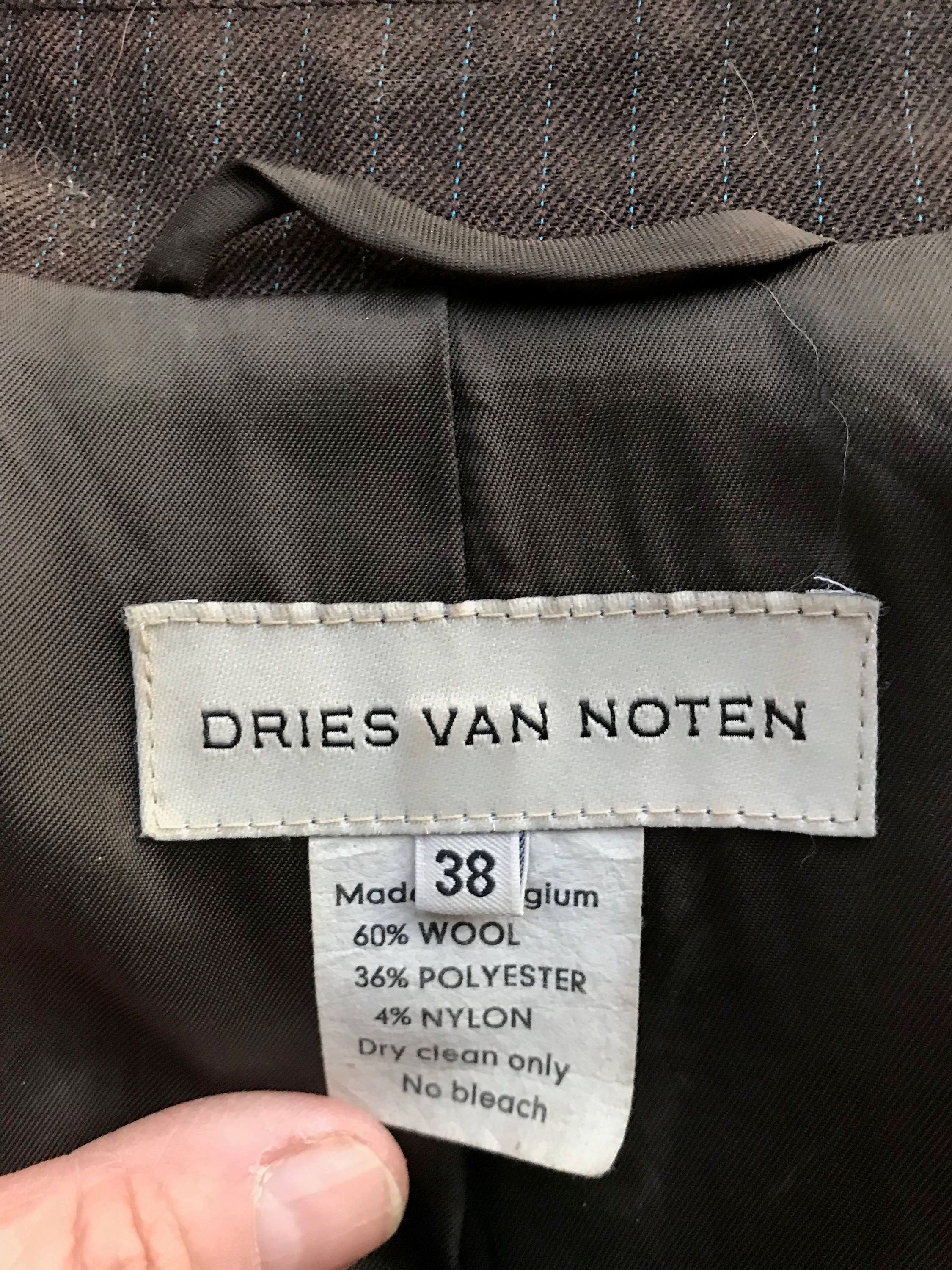 Archive Dries Van Noten Blazer Woman Jacket Vintage - Etsy