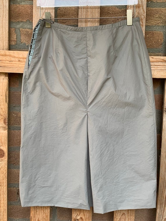 Miu Miu, tecnical fabric, vintage woman skirt - image 4