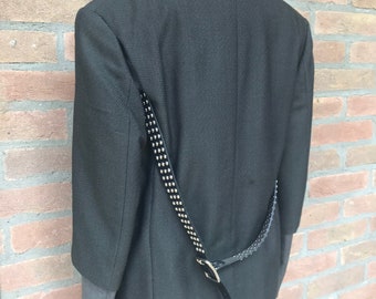 Vintage Comme Des Garcons Denim Zipper Stone Wash Men Jacket