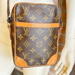 Louis Vuitton Crossbody Bag, Classic Lv Monogram, 80's, Pre-loved