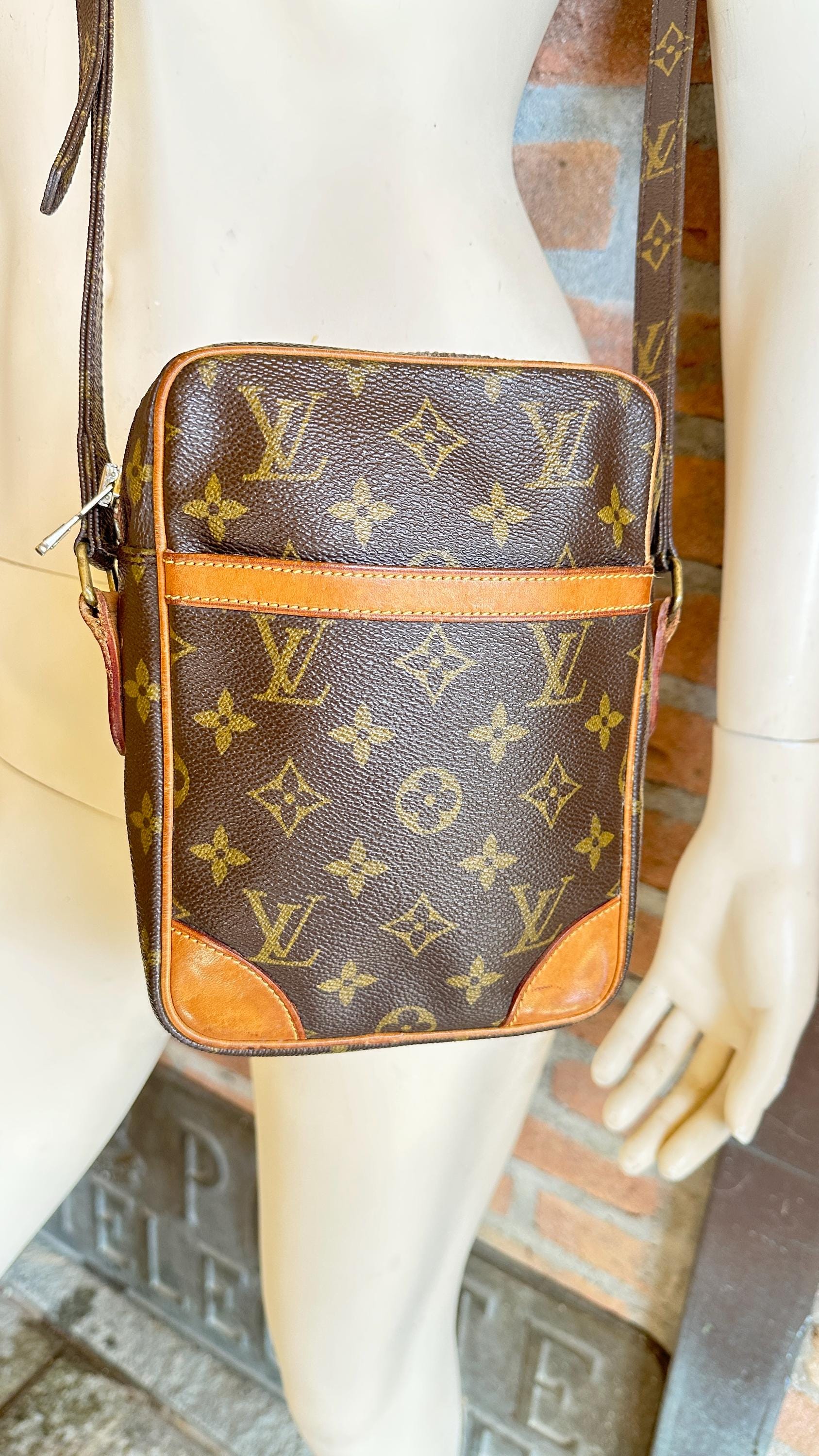 Louis Vuitton Crossbody Bag, Classic Lv Monogram, 80's, Pre-loved
