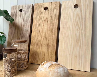 Handgemachtes Schneidebrett aus Holz | Esche massiv