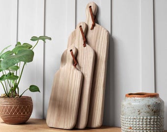 Handmade Wooden Chopping Board | Solid Ash