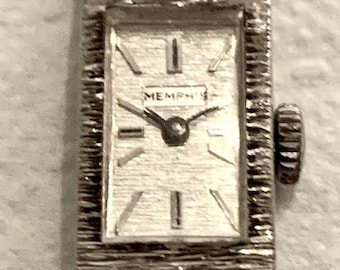 1960's ladies silver bracelet watch