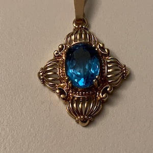 Vintage gouden hanger